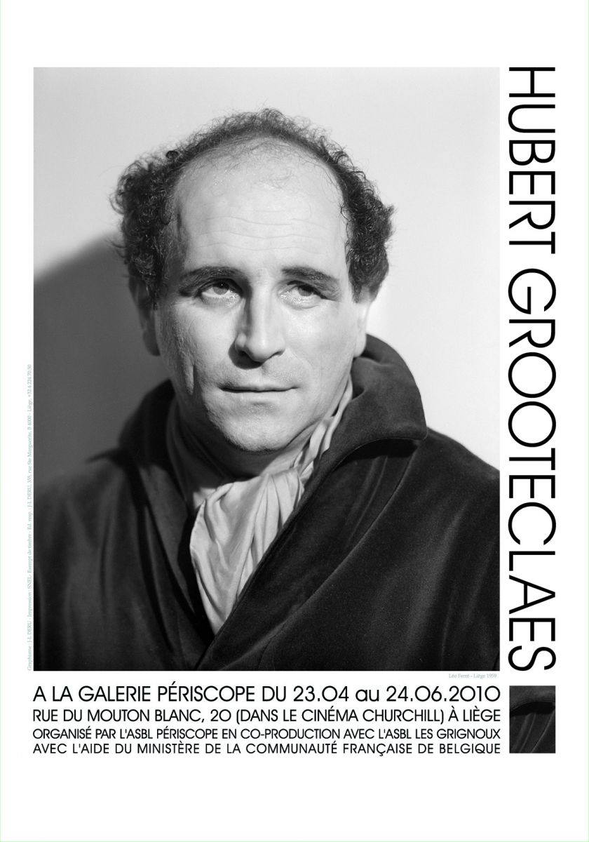 affiche expo La vie d'artiste